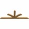 Ekena Millwork Richland Rough Sawn Timber Gable Bracket, Western Red Cedar, 72"W x 27"H x 2"D x 4"F, 9/12 Pitch GBW072X27X0204RIC00RWR - alternate 3